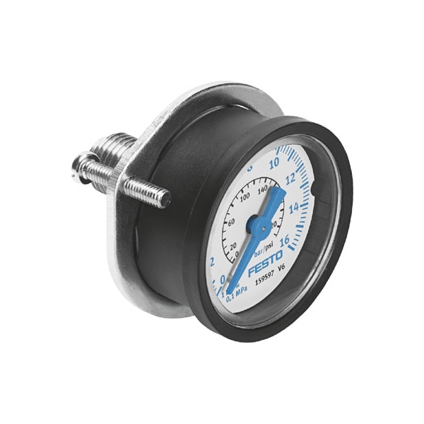 Flanged Pressure Gauge FMA-50-16-1/4-EN